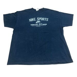 VTG Y2K Nike Sports Since 1972 Shirt Blue Size XXL Swoosh